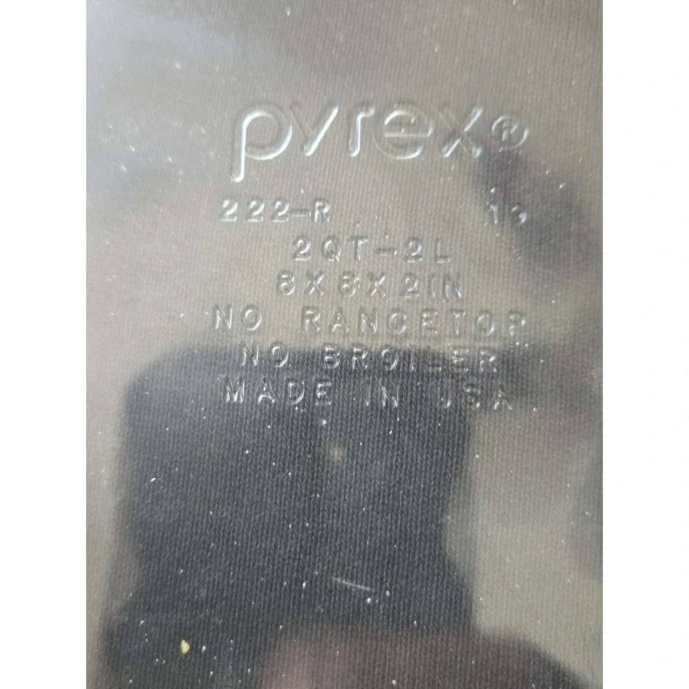 Pyrex brand corning